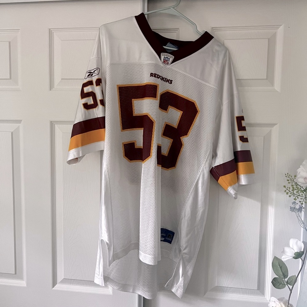 Washington Redskins (Commanders) #53 Marcus Washington Jersey